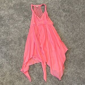 Guess Pink Midi Dress